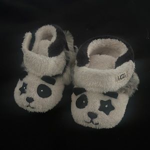 Ugg Baby Bixbee Panda Booties